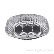 7500ml oval shape aluminum foil baking pan